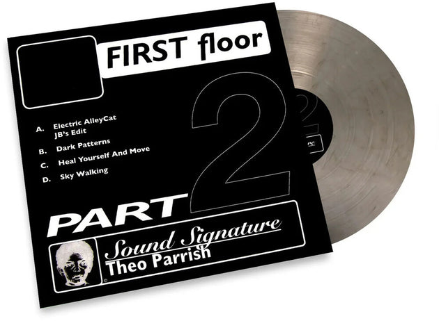 the album cover for Theo Parrish - First Floor Part 2 [Colored Vinyl] (Smok) (Uk)