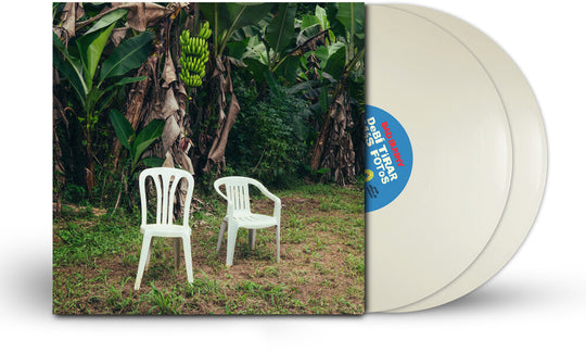 the album cover for Bad Bunny - DEBI TIRAR MAS FOTOS [Opaque White 2LP]