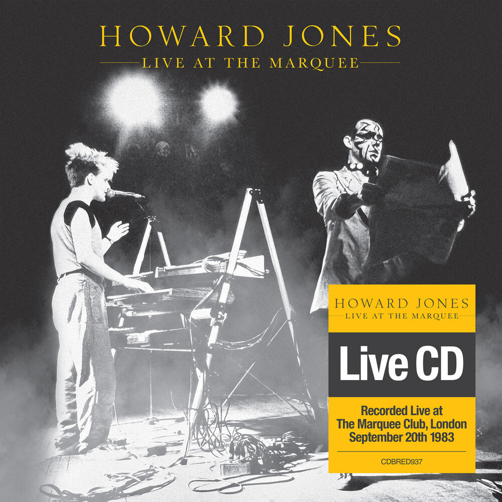 the album cover for Howard Jones - Live At The Marquee (Uk)