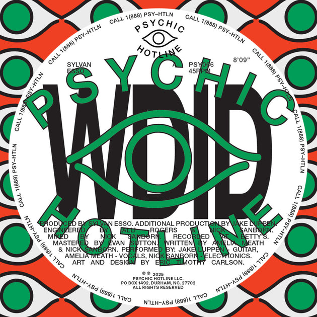 the album cover for Sylvan Esso - WDID b/w KEEP ON [12" Single]