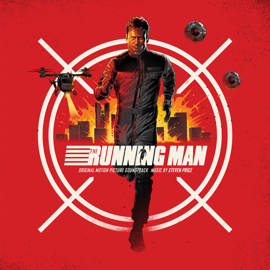 the album cover for Steven Price  / Running Man - O.S.T. - Steven Price  / Running Man - O.S.T. [Gray]