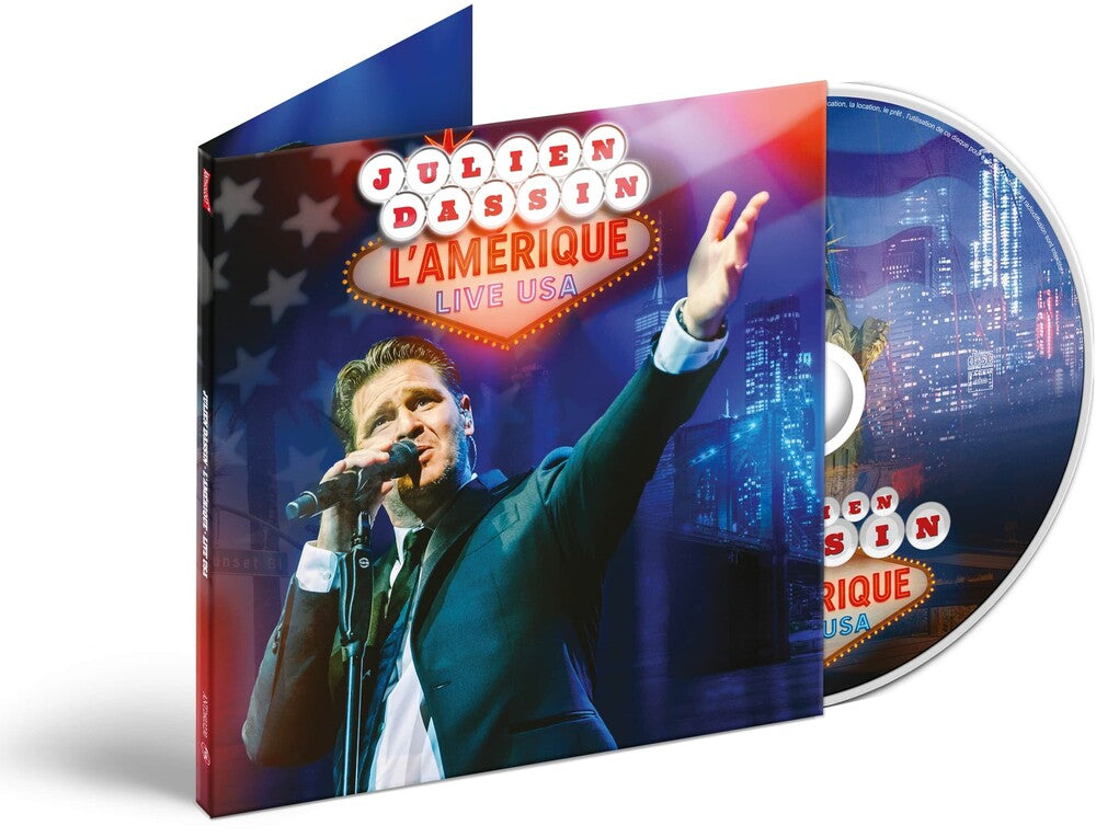 the album cover for Julien Dassin - L'amerique (Live In Usa) [Digipak]
