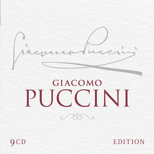 the album cover for Giacomo Puccini - Giacomo Puccini Edition (9 Cd Box)