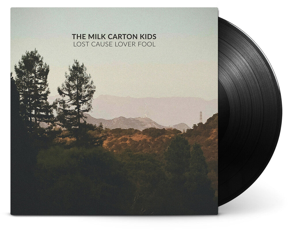 the album cover for The Milk Carton Kids - Lost Cause Lover Fool