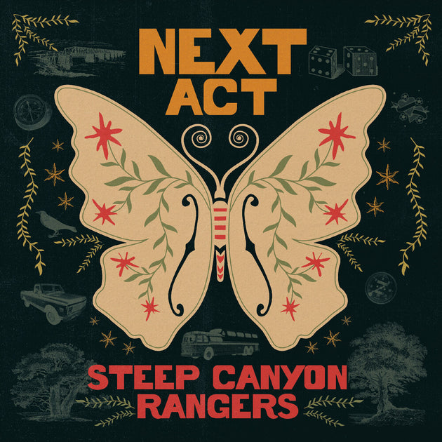 the album cover for Steep Canyon Rangers - Next Act [Colored Vinyl] (Maro)