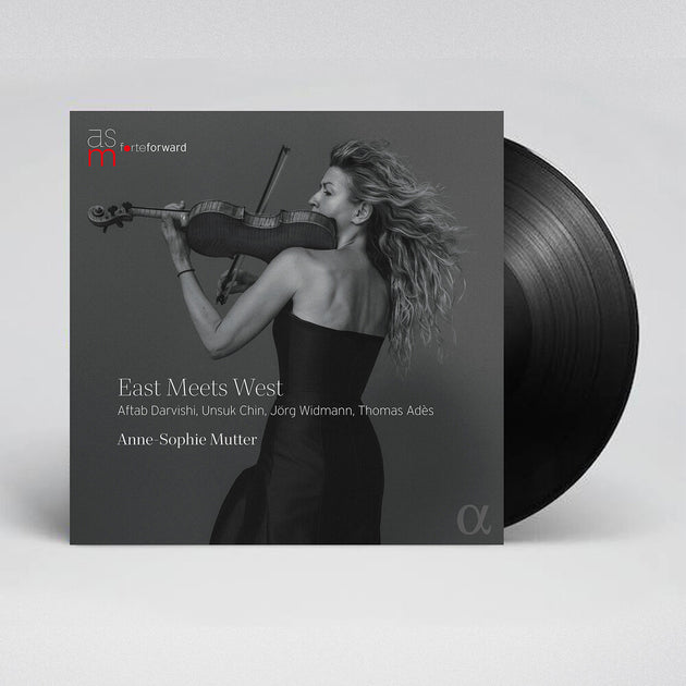 the album cover for Anne Mutter -Sophie - East Meets West