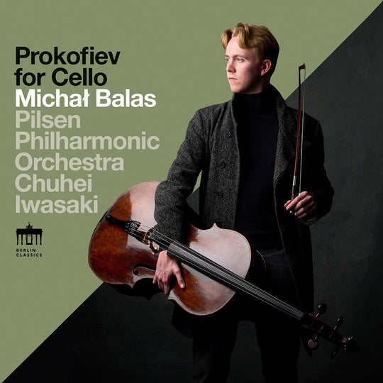the album cover for Michal Balas - Prokofiev