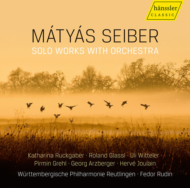 the album cover for Wurttembergische Philharmonie Reutlingen - Matyas Seiber