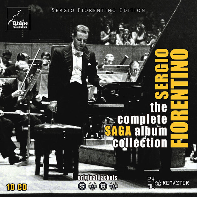 the album cover for SERGIO FIORENTINO - Complete Saga Album Collection