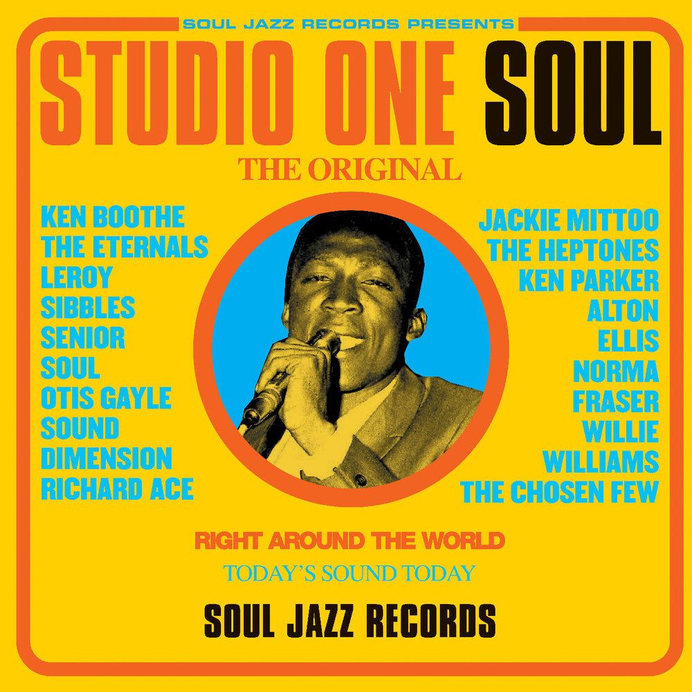 the album cover for Various Artists - Studio One Soul