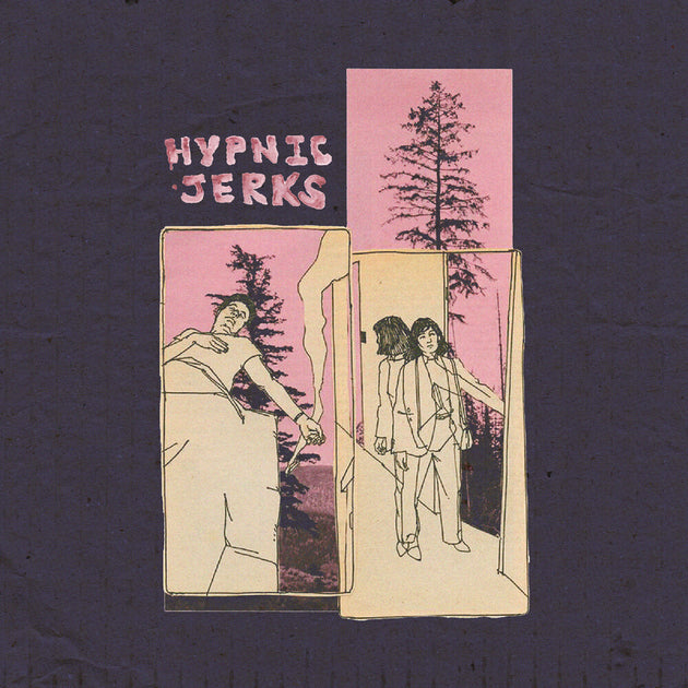 the album cover for SPIRIT OF THE BEEHIVE - Hypnic Jerks [Black & White Split]