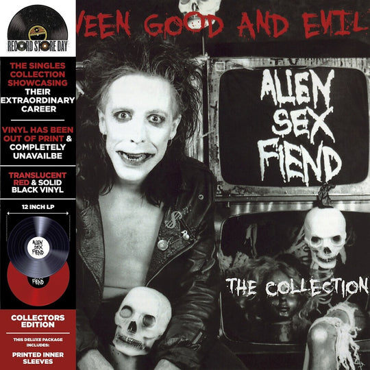 the album cover for Alien Sex Fiend - Between Good & Evil [Deluxe Red]