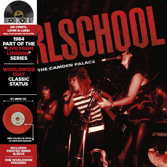 the album cover for Girlschool - Live From The Camden Palace (Clcb) [Deluxe] [Limited Edition]