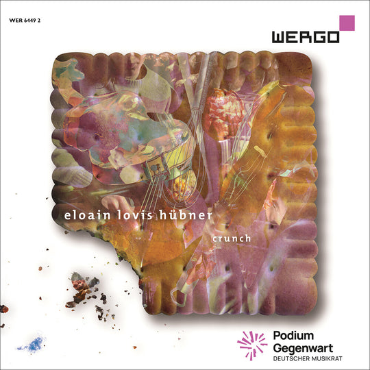 the album cover for Schallfeld Ensemble - Crunch
