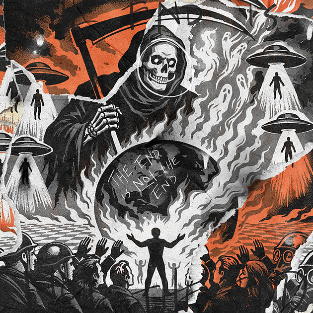 the album cover for Atreyu - End Is Not The End
