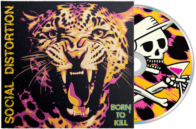 the album cover for Social Distortion - Born to Kill