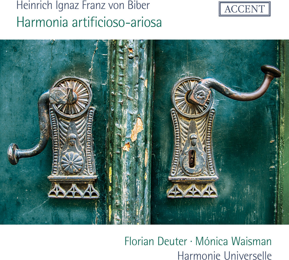 the album cover for Florian Deuter  / Waisman,Monica - Biber: Harmonia Artificioso-Ariosa
