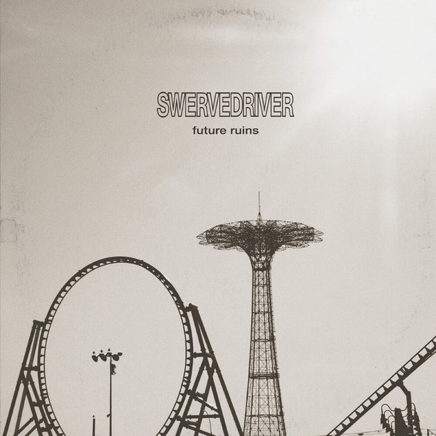 the album cover for Swervedriver - Future Ruins - Baby Blue (Blue) [Colored Vinyl]