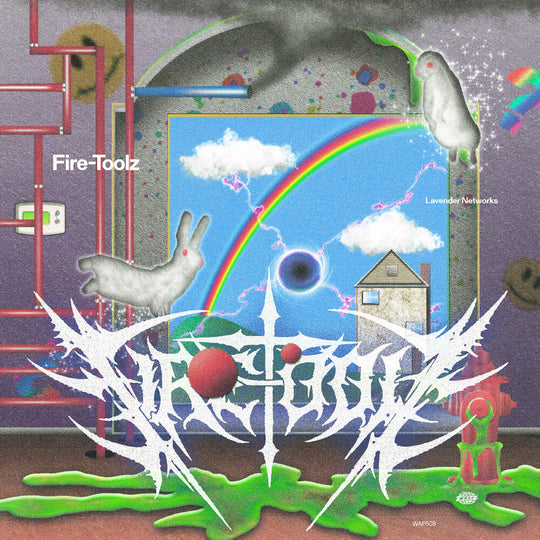 the album cover for Fire-Toolz - Lavender Networks [Lavender Marble]