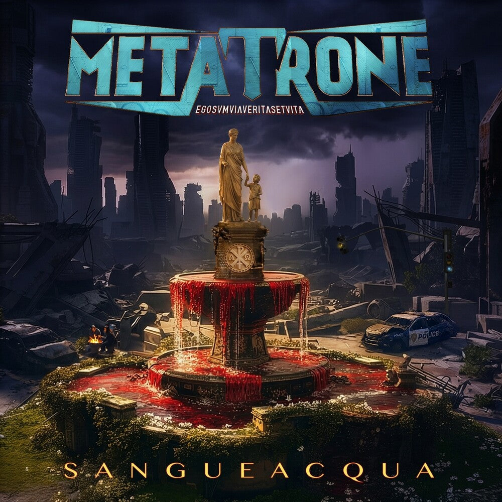 the album cover for Metatrone - Sangueacqua
