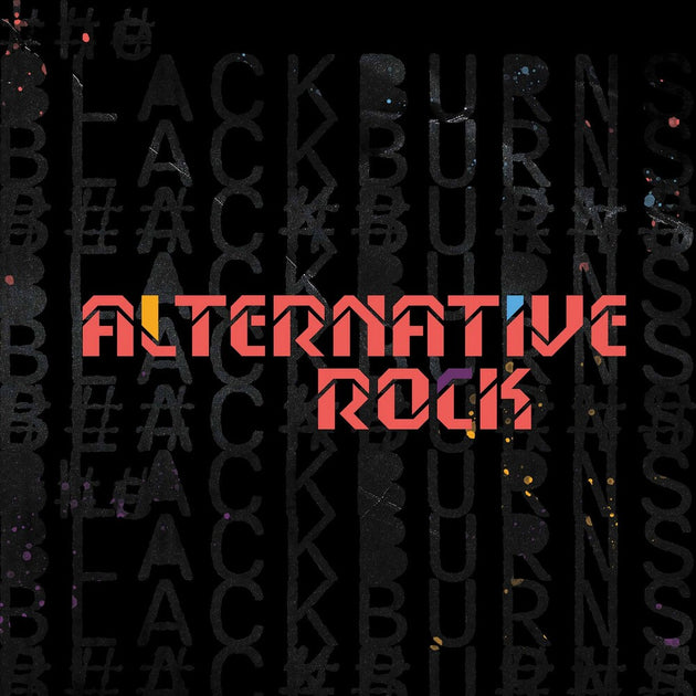 the album cover for Blackburns - Alternative Rock