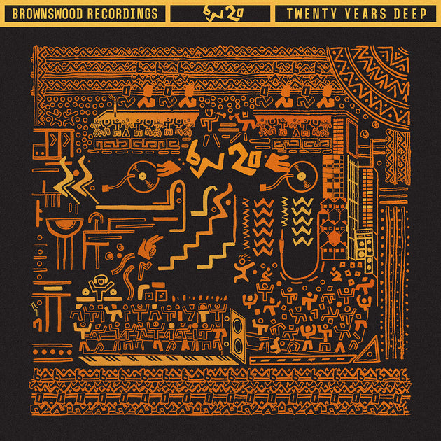 the album cover for Twenty Years Deep / Various (Colv) - Twenty Years Deep / Various [Colored Vinyl]