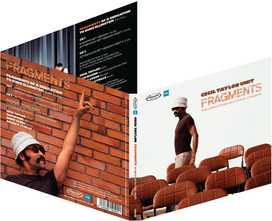 the album cover for Cecil Taylor  Unit - Fragments: Complete 1969 Salle Pleyel Concerts