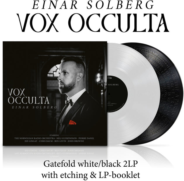 the album cover for Einar Solberg - Vox Occulta [Indie Exclusive White/Black]
