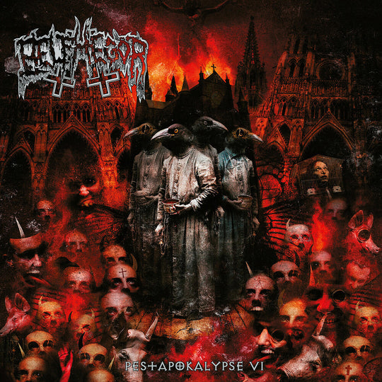 the album cover for Belphegor - Pestapocalypse VI [Deluxe]