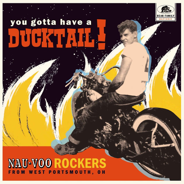 the album cover for You Gotta Have A Ducktail: Nau-Voo Rockers / Var - You Gotta Have A Ducktail: Nau-Voo Rockers / Var
