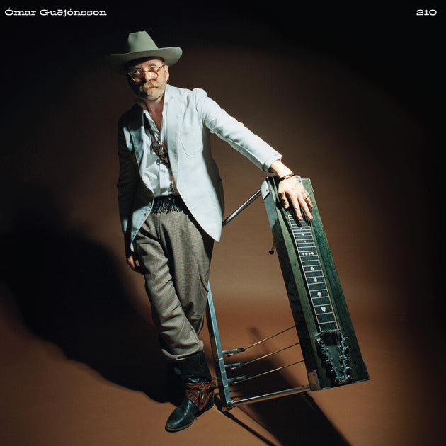 the album cover for Omar Gudjonsson - 210