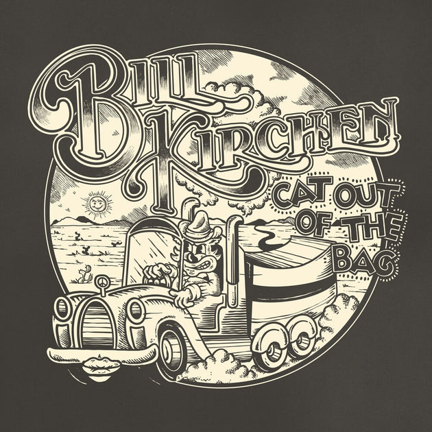 the album cover for Bill Kirchen - Cat Out Of The Bag [Limited Edition]