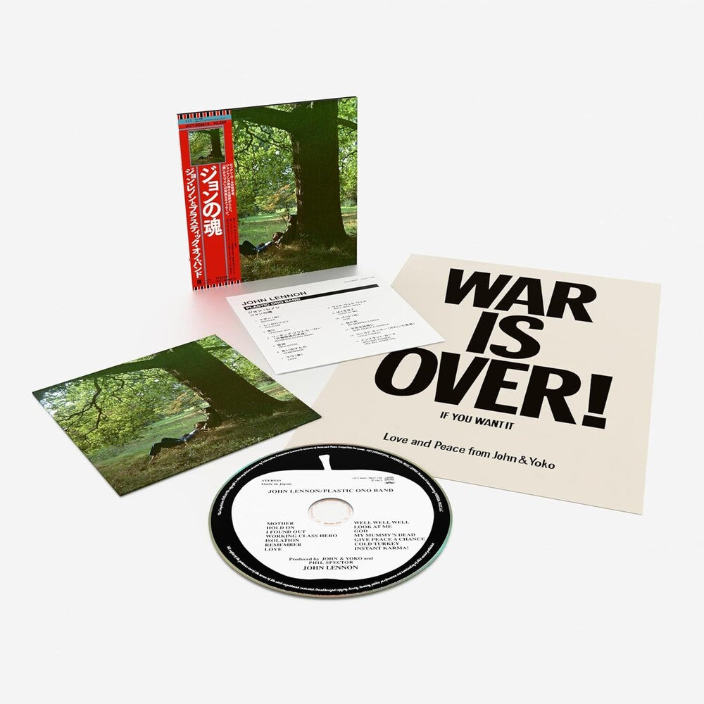 the album cover for John Lennon - Plastic Ono Band (Bonus Tracks) [SHM-CD]
