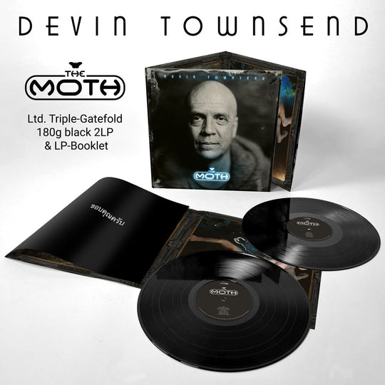 the album cover for Devin Townsend - The Moth