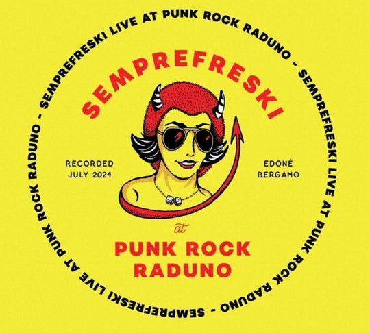 the album cover for Semprefreski - Live At Punkrock Raduno 13th July 2024 [Colored Vinyl]