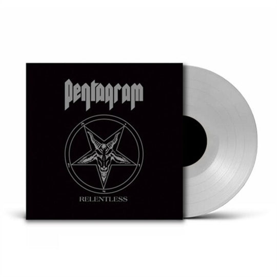 the album cover for Pentagram - Relentless - UK Exclusive Clear Vinyl