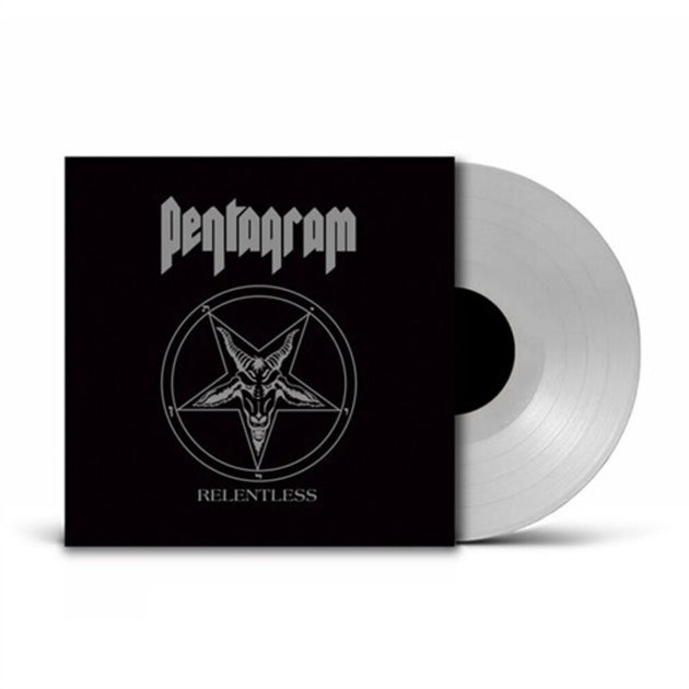 the album cover for Pentagram - Relentless - UK Exclusive Clear Vinyl