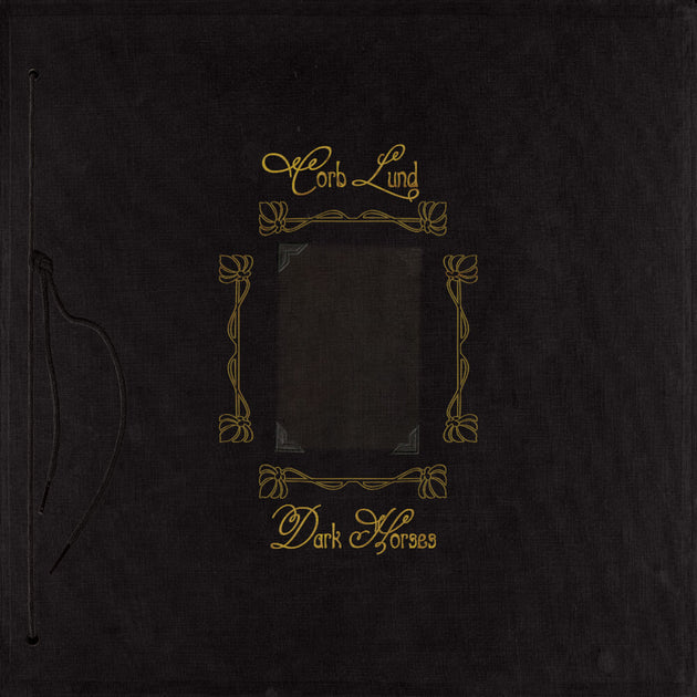 the album cover for Corb Lund - Dark Horses