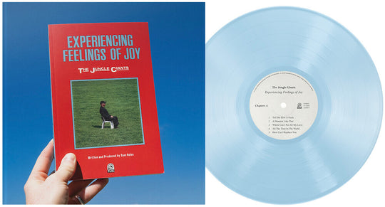 the album cover for The Jungle Giants - Experiencing Feelings Of Joy [Opaque Blue]