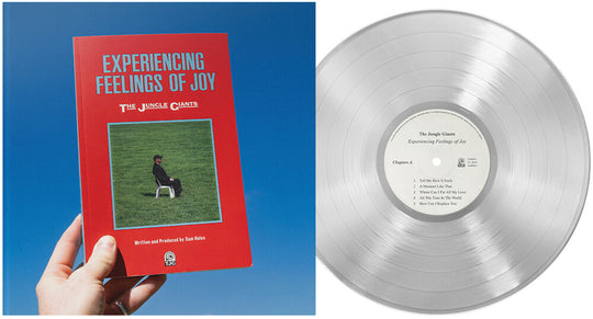 the album cover for The Jungle Giants - Experiencing Feelings Of Joy [Indie Exclusive Transparent Clear]