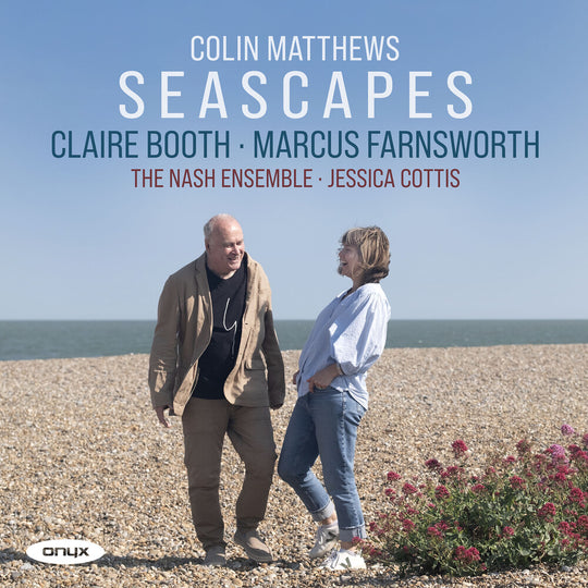 the album cover for Claire Booth  / Farnsworth,Marcus - Seascapes