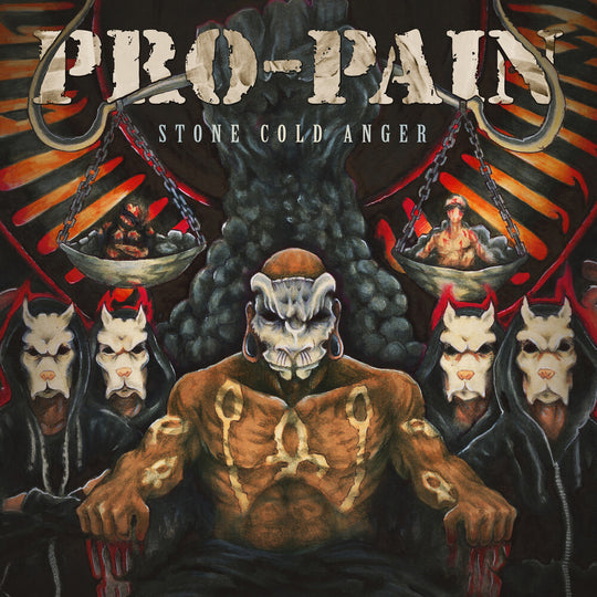 the album cover for PRO-PAIN - Stone Cold Anger
