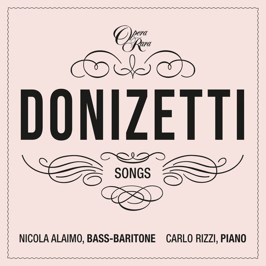 the album cover for Nicola Alaimo - Donizetti Songs: Vol. 8