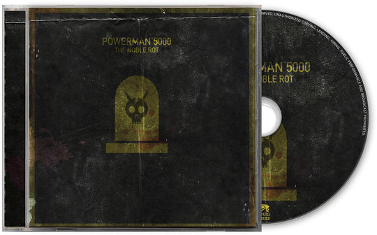 the album cover for Powerman 5000 - The Noble Rot - Bonus Track Edition