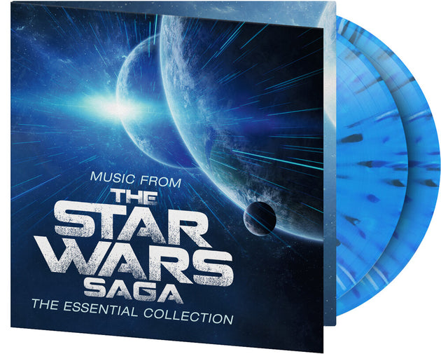 the album cover for Robert Ziegler  (Blue) (Colv) (Ltd) (Ofgv) - Music From The Star Wars Saga - O.S.T. (Blue)