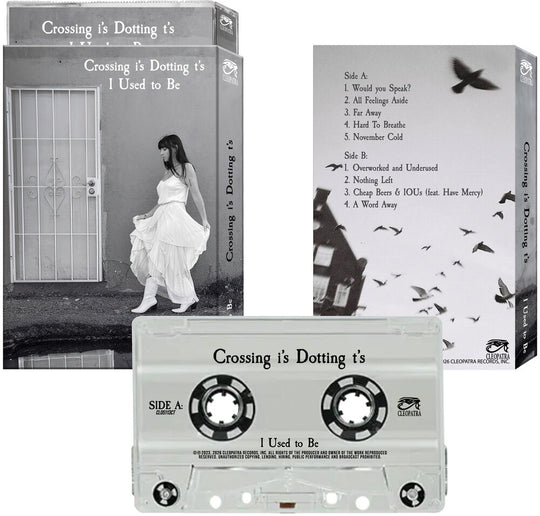 the album cover for Crossing I's Dotting T's - I Used To Be
