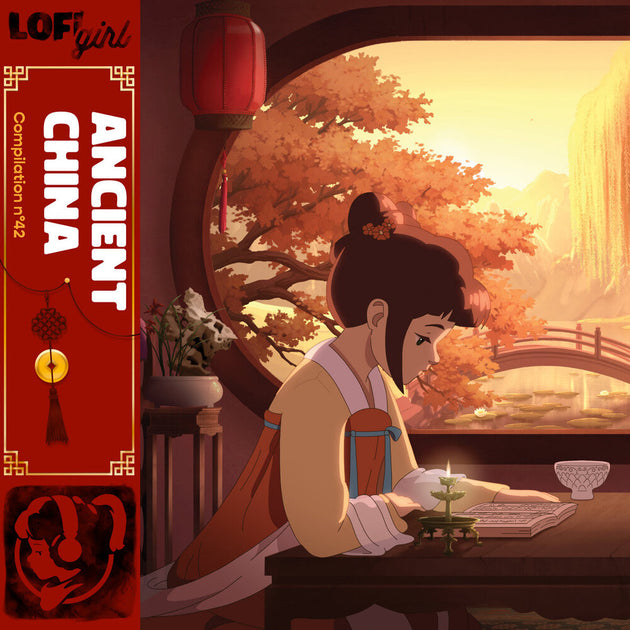 the album cover for Lofi Girl - Ancient China [Colored Vinyl]