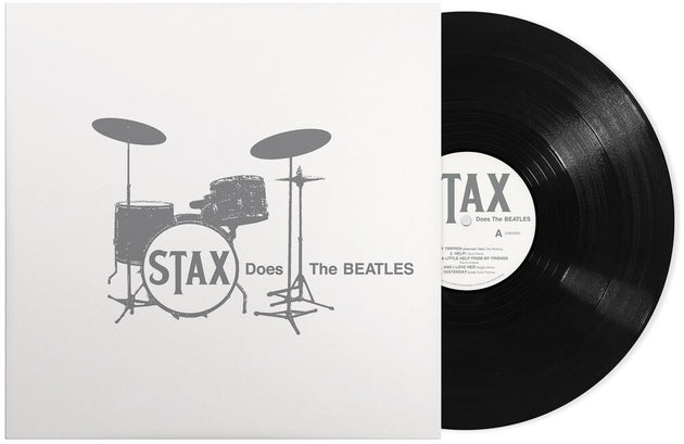 the album cover for Various - Stax Does The Beatles [Black]