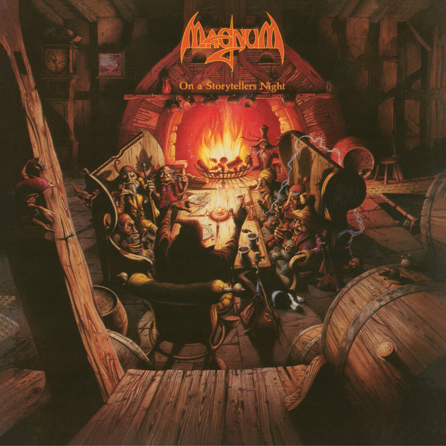the album cover for Magnum - On A Storyteller's Night (Jewl) [Reissue]