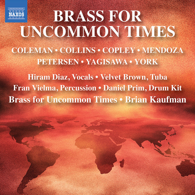the album cover for Hiram Diaz - Brass For Uncommon Times